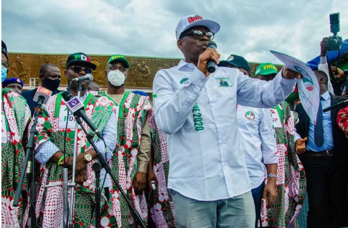 Zaben Ondo: Abubuwa 10 da ya dace ka sani game da dan takarar PDP, Eyitayo Jegede Zaben Ondo: Abubuwa 10 da ya dace ka sani game da dan takarar PDP, Eyitayo Jegede