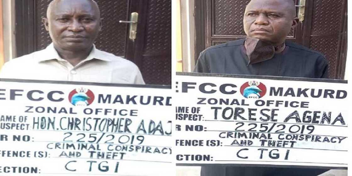 Handama: EFCC ta gurfanar da kakakin majalisa da mataimakinsa