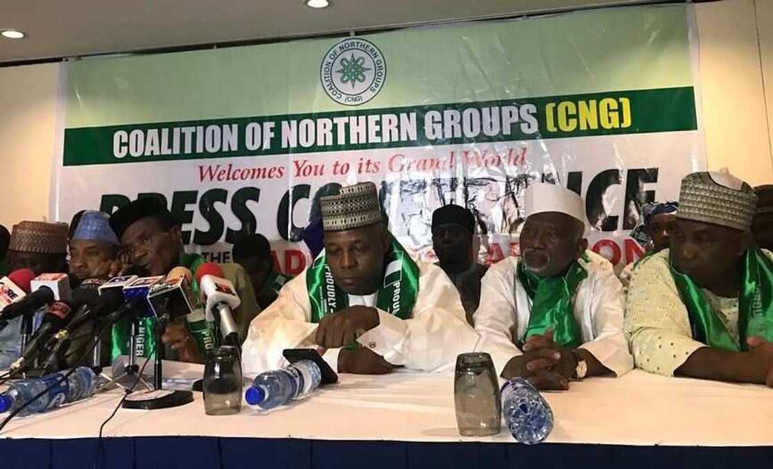 Abdul-Azeez Suleiman and CNG members Abdul-Azeez Suleiman and CNG members