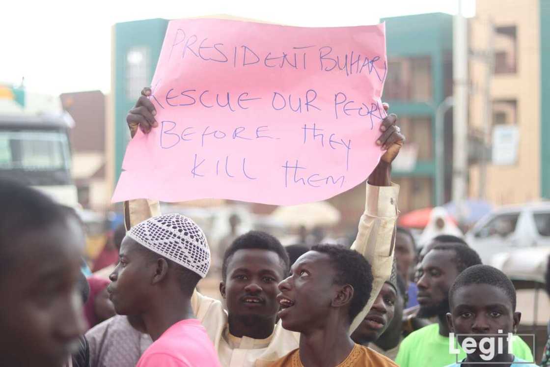 Zanga-zanga a Kaduna. Zanga-zanga a Kaduna.