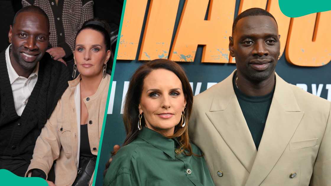 Omar Sy and Hélène Sy