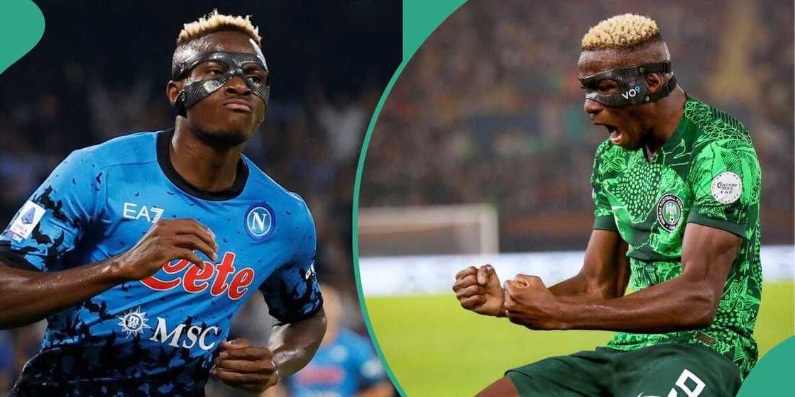 Victor Osimhen at the 2023 Africa Cup of Nations Victor Osimhen at the 2023 Africa Cup of Nations