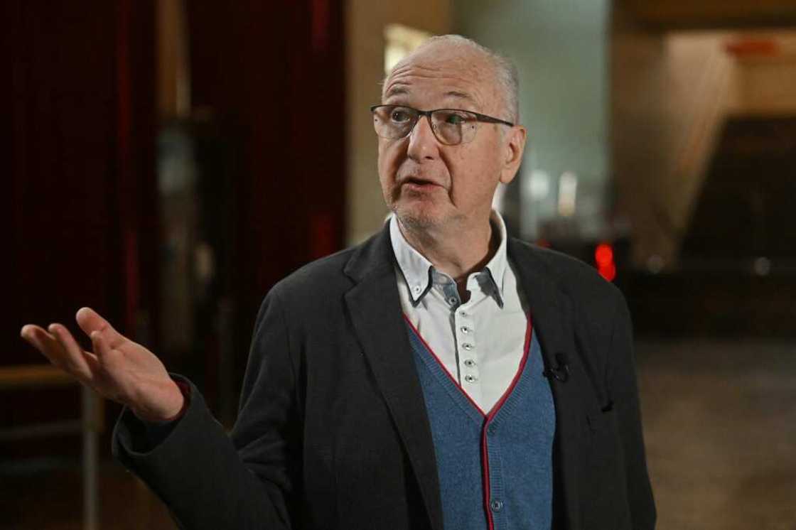 Vorosmarty Theatre head Janos Szikora said while the theatre is closed actors will find other spaces to rehearse Vorosmarty Theatre head Janos Szikora said while the theatre is closed actors will find other spaces to rehearse