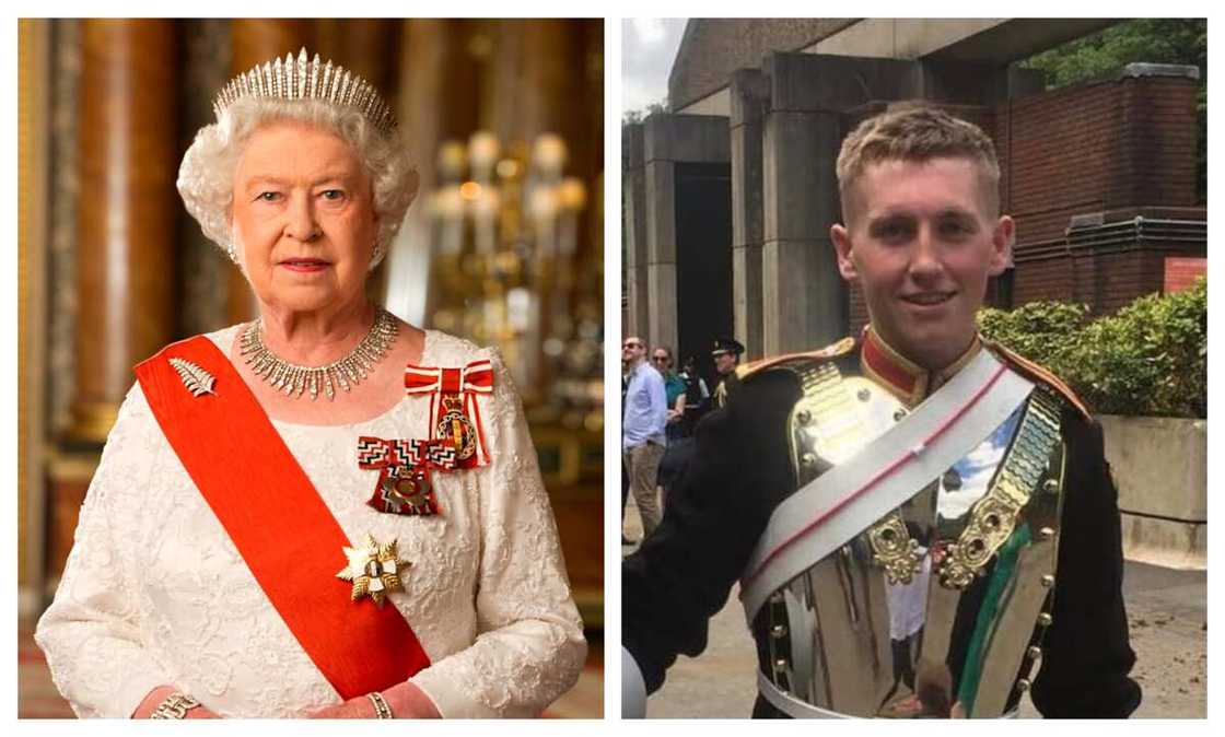 Queen Elizabeth II, Trooper Jack Burnell-Williams Queen Elizabeth II, Trooper Jack Burnell-Williams