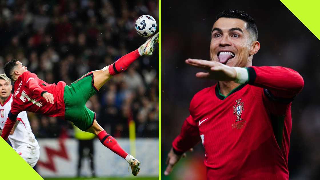 Fans Marvel at Ronaldo's Incredible Overhead Kick in Portugal's Win Over Poland