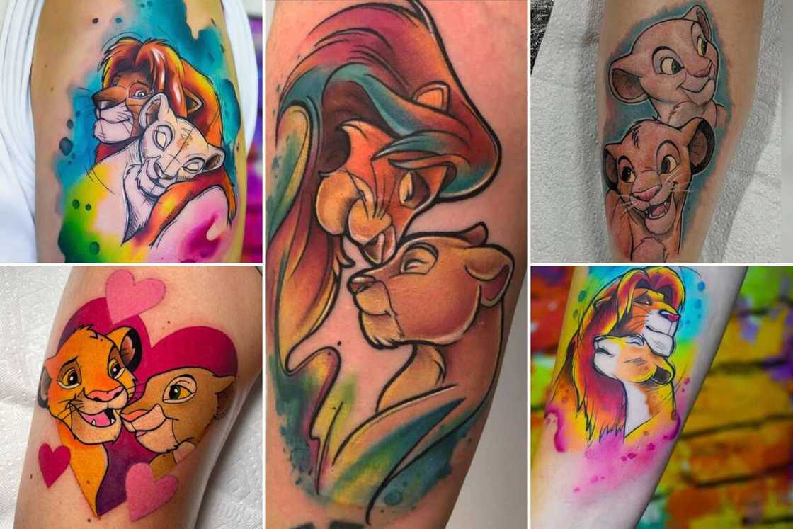 simple disney tattoo ideas