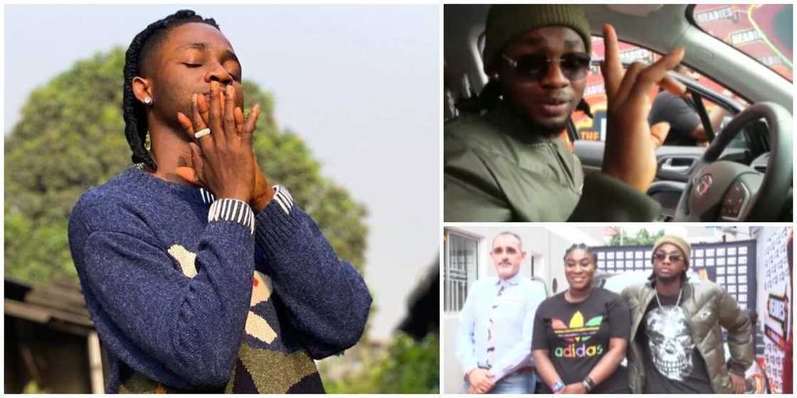 Headies Next Rated Award: Singer Omah Receives Official Car Gift for Winning Category Headies Next Rated Award: Singer Omah Receives Official Car Gift for Winning Category