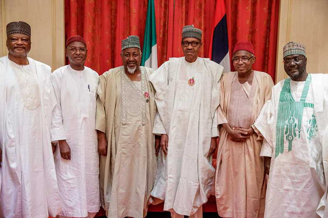 Ganawar farfesa Hafiz Abubakar, dattawan Kwankwasiyya da Buhari cikin hotuna Ganawar farfesa Hafiz Abubakar, dattawan Kwankwasiyya da Buhari cikin hotuna