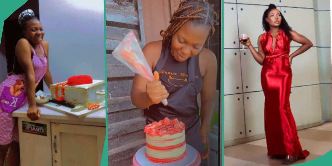 Nigerian baker makes it despite humble beginning. Nigerian baker makes it despite humble beginning.
