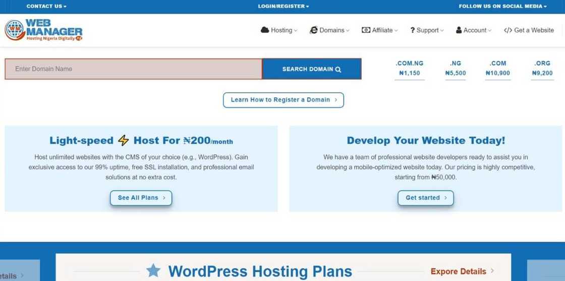 Best web hosting in Nigeria: Top 11 services to consider Best web hosting in Nigeria: Top 11 services to consider