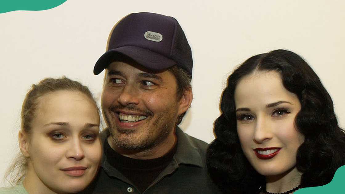 Fiona Apple, Lionel Deluy, and Dita Von Teese attend an event in California