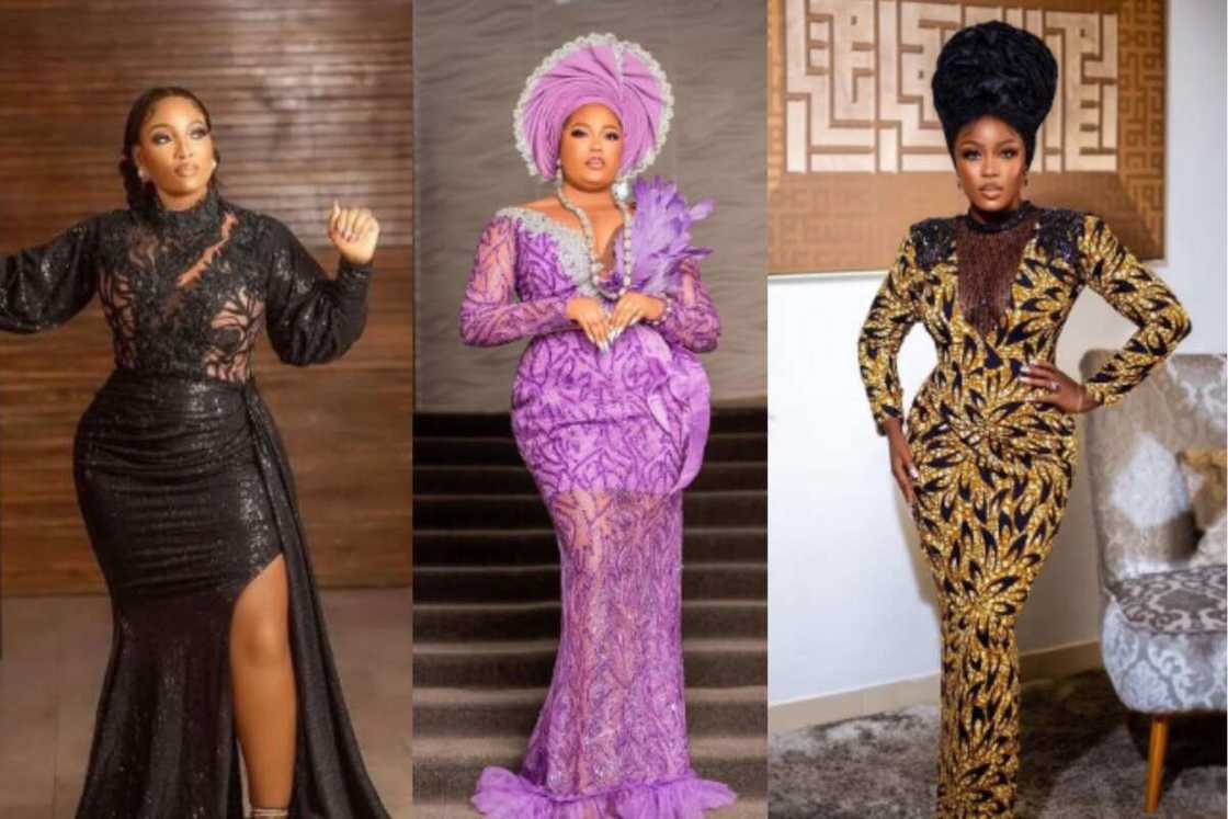 Latest short Aso Ebi styles for wedding Latest short Aso Ebi styles for wedding