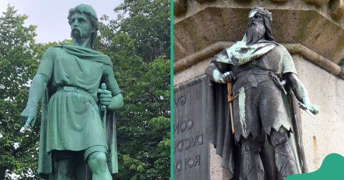 Artistic depiction of Rollo in statues. Artistic depiction of Rollo in statues.