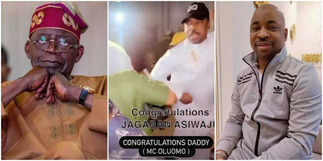 MC Oluomo celebrates Tinubu MC Oluomo celebrates Tinubu