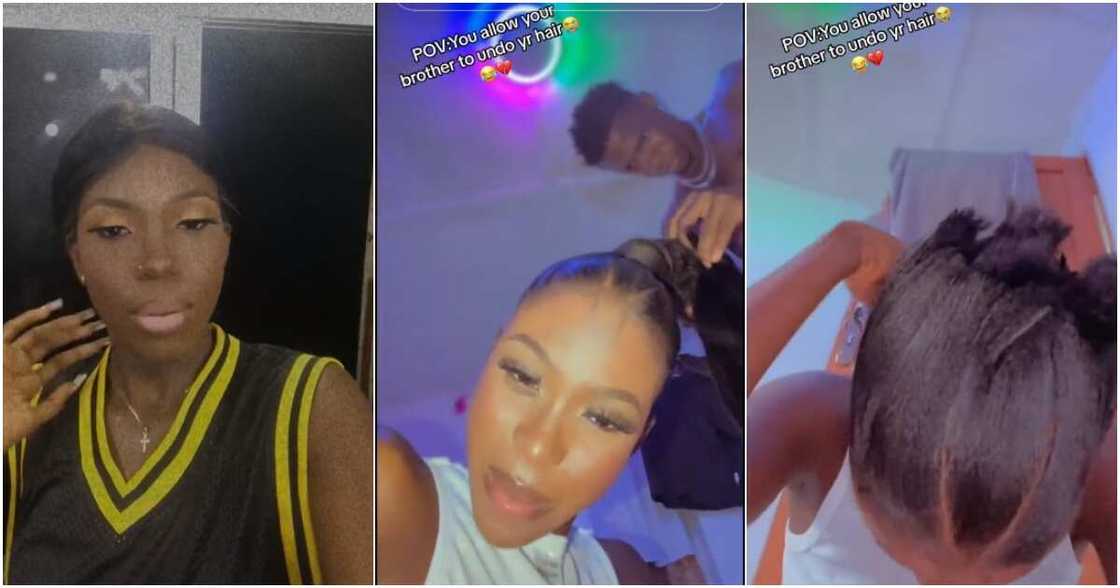 Iyenatu Swarray Kanu, Nigerian lady, hair Iyenatu Swarray Kanu, Nigerian lady, hair