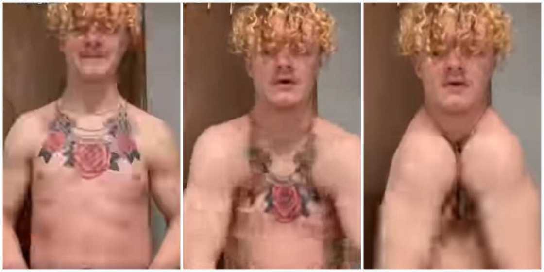Man shows great talent, claps with his shoulder in viral video, many react Man shows great talent, claps with his shoulder in viral video, many react