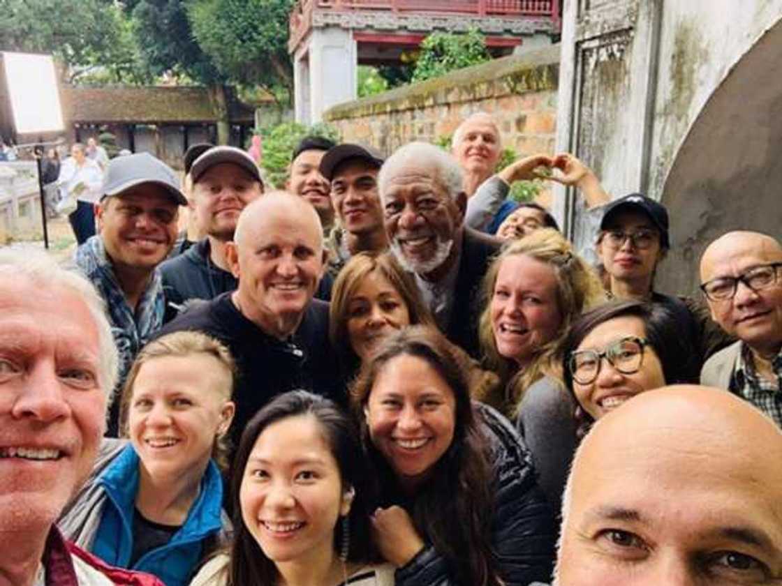 Morgan Freeman height and measurements Morgan Freeman height and measurements