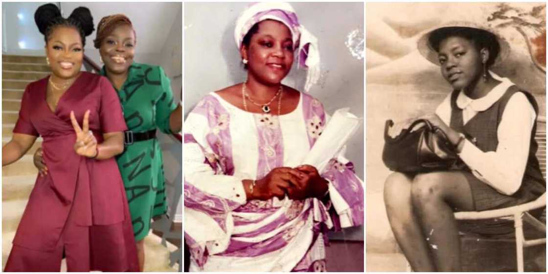 Funke Akindele's mum Funke Akindele's mum