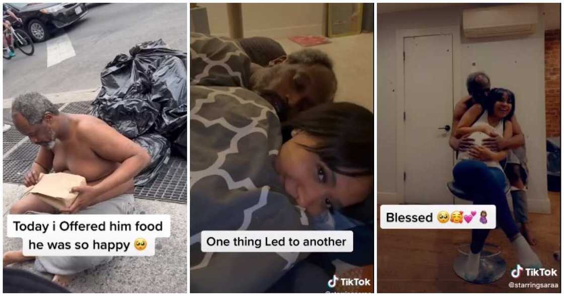 Beaiutiful lady, pregnant, homeless man Beaiutiful lady, pregnant, homeless man