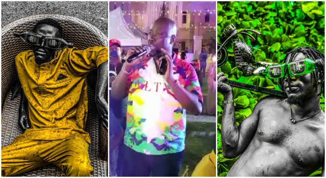 Obi Cubana's Odogwu Bitters to buy Sanjo Lawal's artworks. Obi Cubana's Odogwu Bitters to buy Sanjo Lawal's artworks.