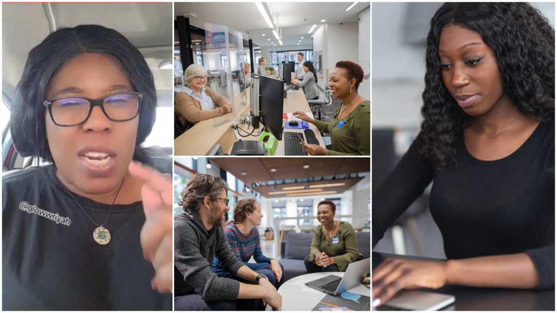 Bank job in Canada/Nigerian lady got a job. Bank job in Canada/Nigerian lady got a job.