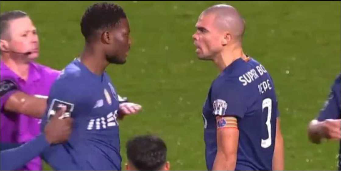 Ex-Real Madrid star known for his controversial attitude clashes with teammate after the final whistle Ex-Real Madrid star known for his controversial attitude clashes with teammate after the final whistle