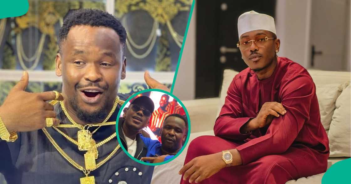 Timini and Zubby Michael meet again in Lagos. Timini and Zubby Michael meet again in Lagos.