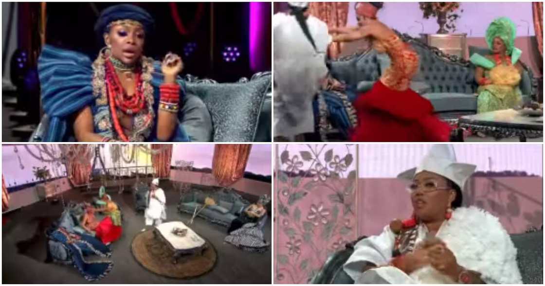 RHOL: Toyin Lawani nearly goes physical with Chioma. RHOL: Toyin Lawani nearly goes physical with Chioma.