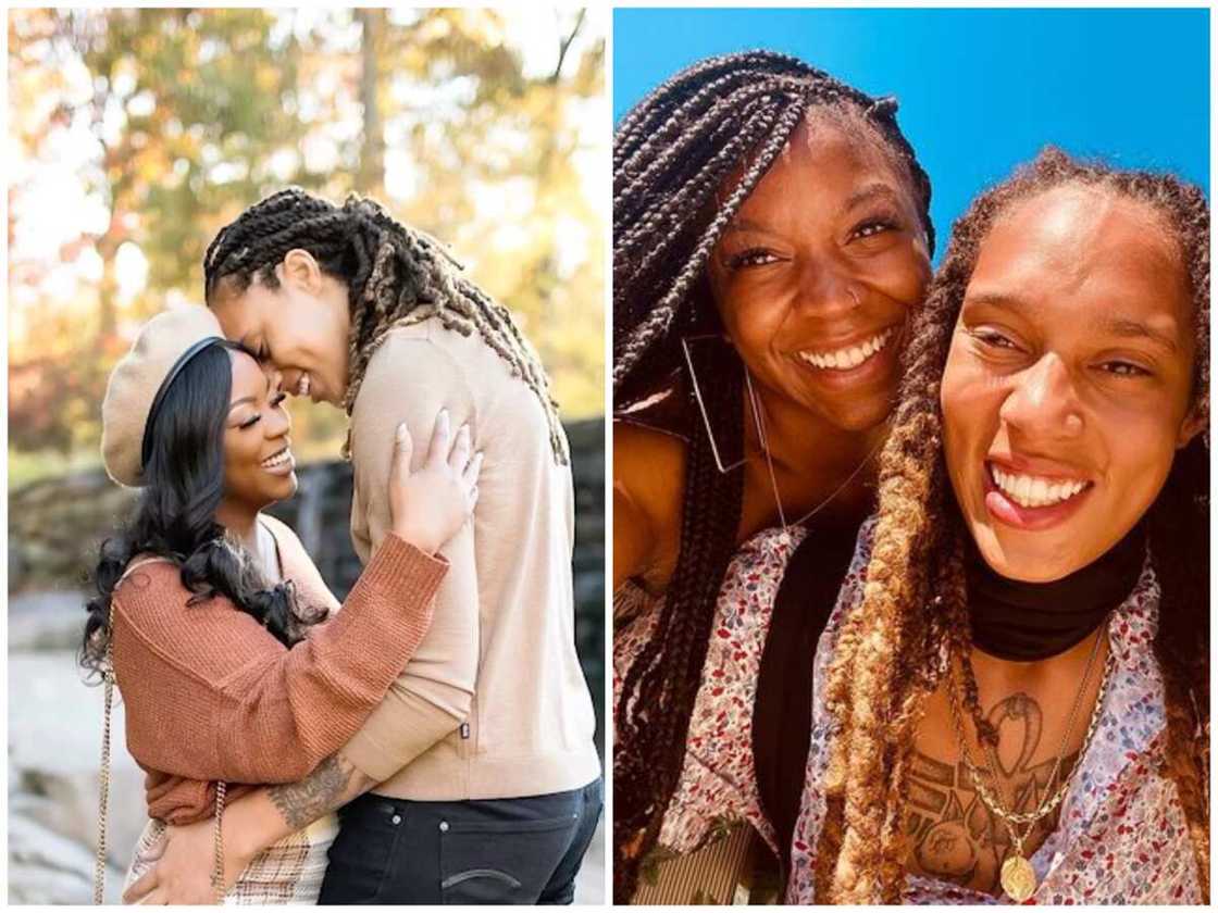 Brittney Griner et Cherelle Watson Brittney Griner et Cherelle Watson