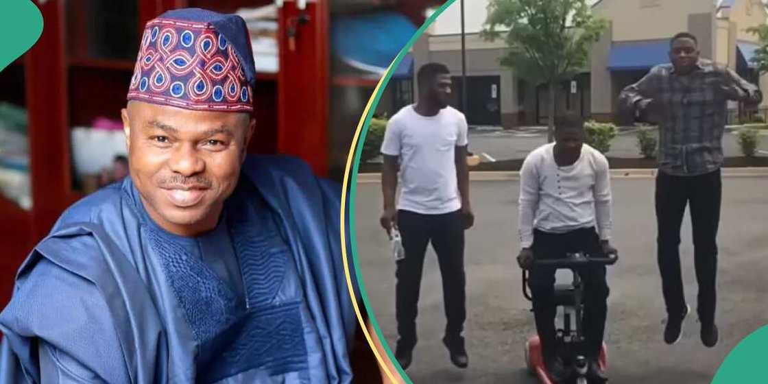 Yinka Ayefele vibes to his hit song Consolation. Yinka Ayefele vibes to his hit song Consolation.