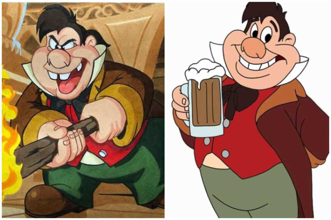 LeFou, the ugly cartoon character LeFou, the ugly cartoon character