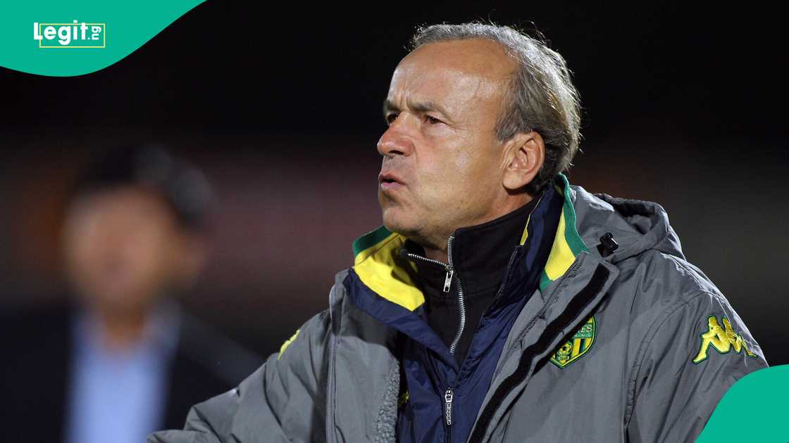 Gernot Rohr has dropped two points against Zimbabwe in their CAF qualification Group C. Gernot Rohr has dropped two points against Zimbabwe in their CAF qualification Group C.