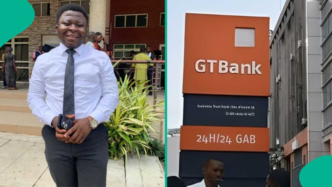GTBank employee reacts as bank promotes him after 3 years, mentions his new position