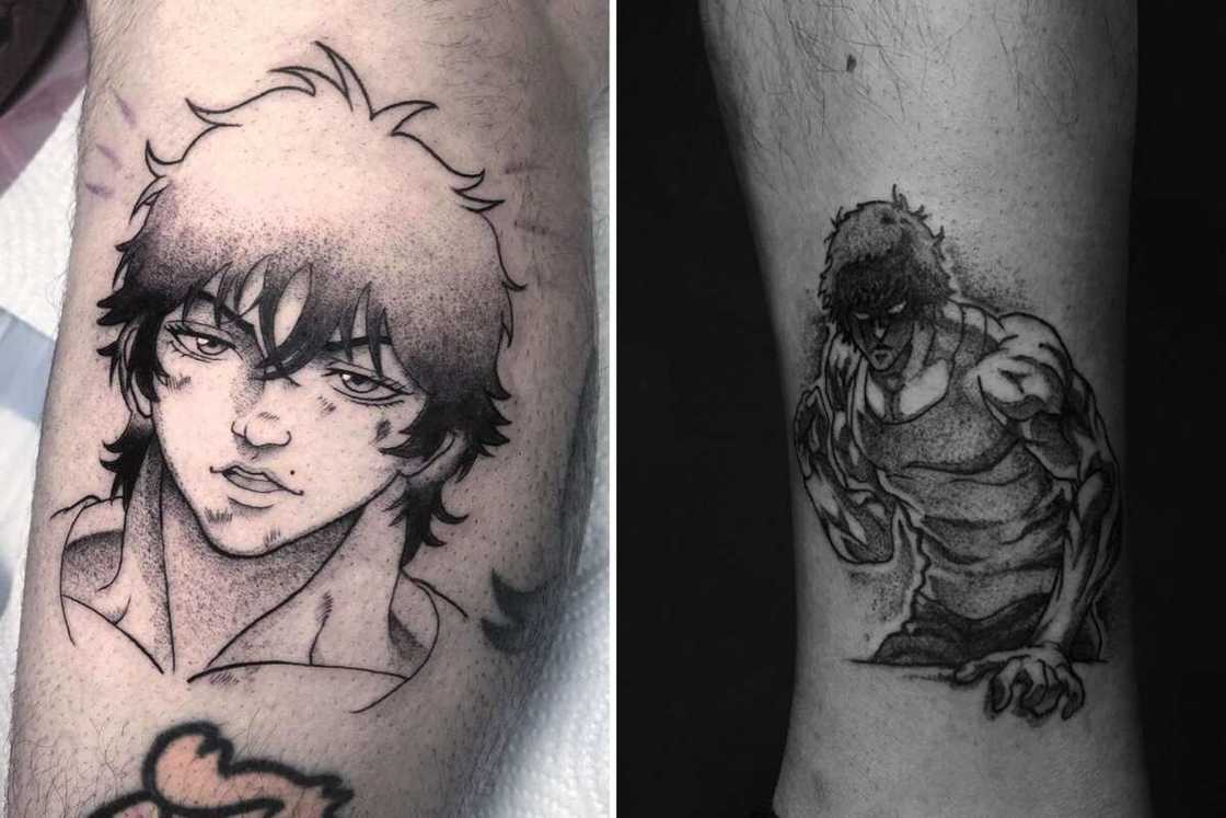 Anime tattoos