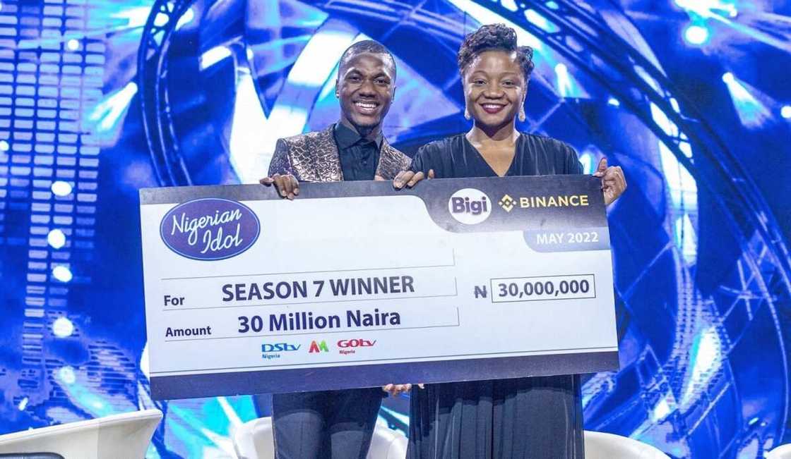 Progress Emerges Winner of Nigerian Idol Season 7, Applauds Bigi for Refreshing Moments