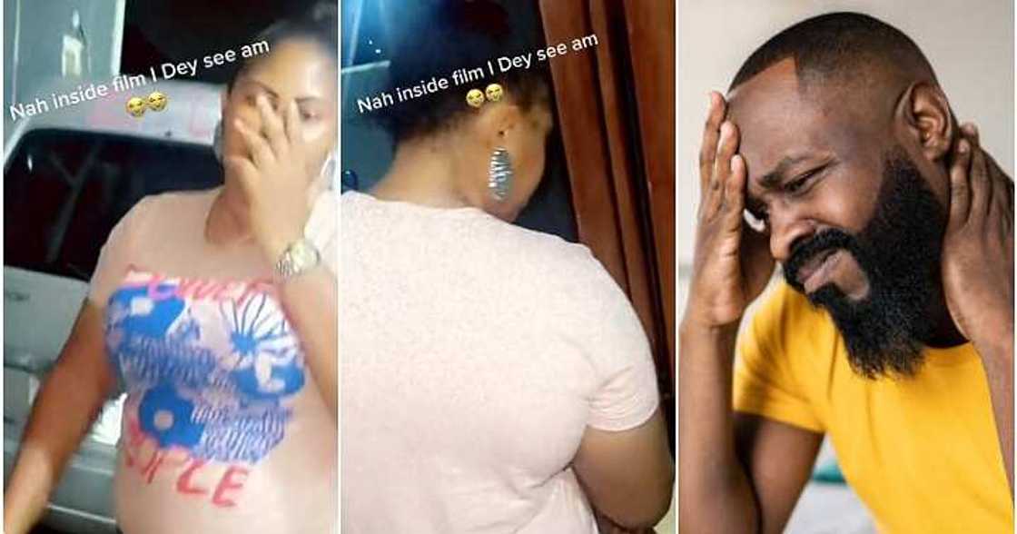 Married woman nabs husband's side chick
Photo Credit: @aridunuoba / TikTok, FG Trade / Getty images Married woman nabs husband's side chick
Photo Credit: @aridunuoba / TikTok, FG Trade / Getty images