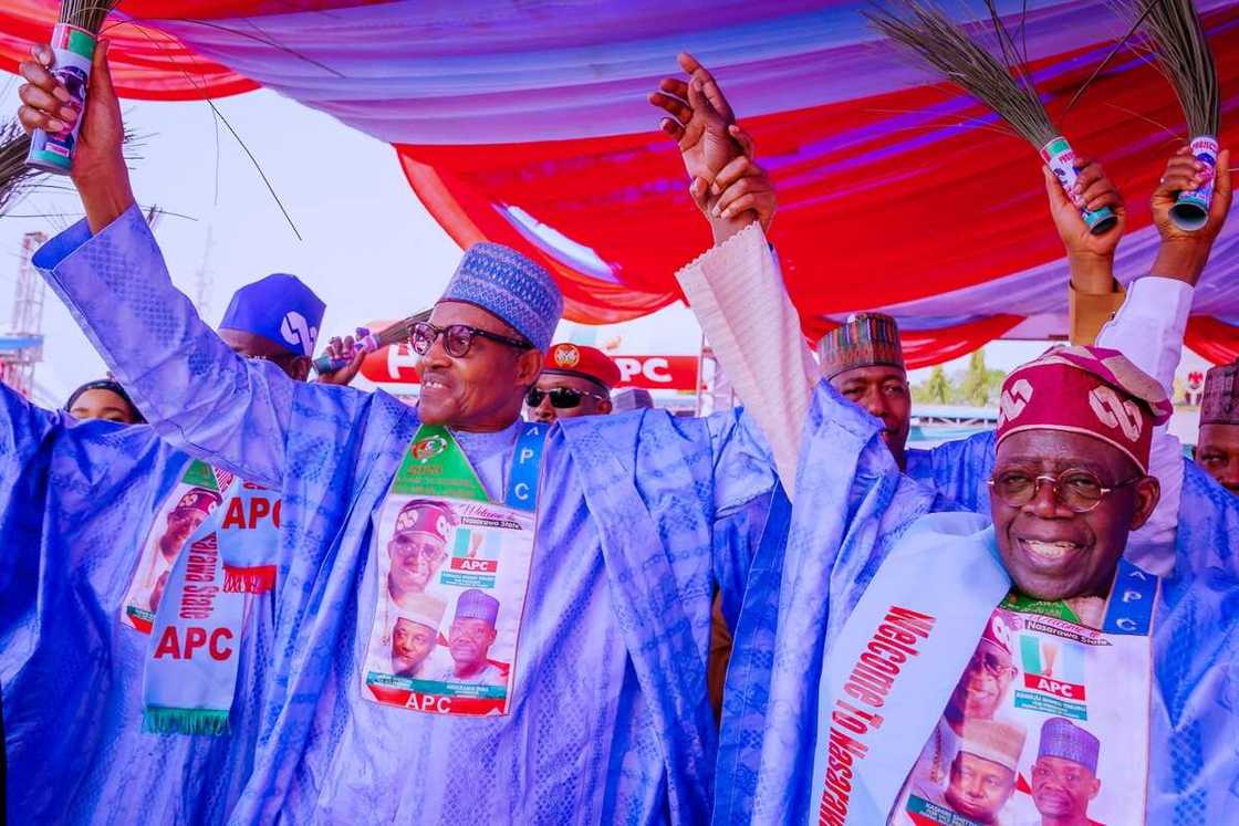 APC campaign in Nasarawa, President Buhari, Bola Tinubu APC campaign in Nasarawa, President Buhari, Bola Tinubu