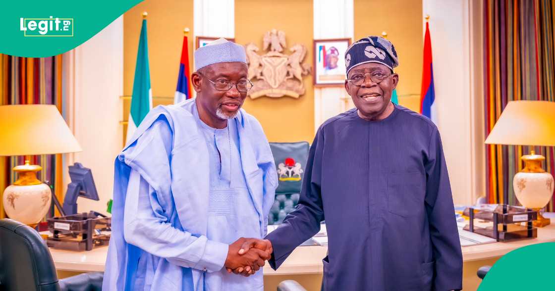 Gwamna Namadi da Tinubu.