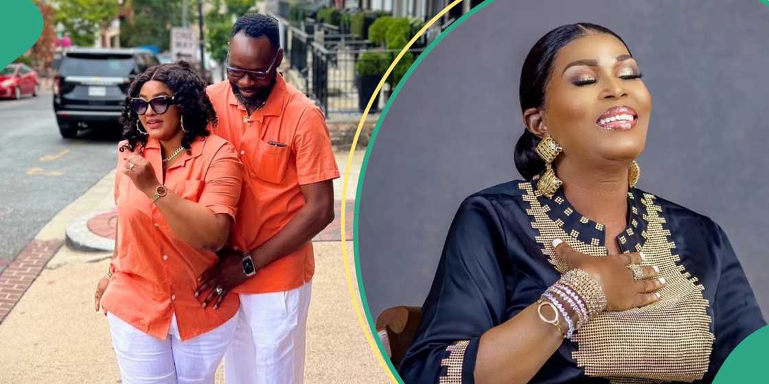 Lola Idije reacts with prayers to rumours concerning Omoborty and her daughter. Lola Idije reacts with prayers to rumours concerning Omoborty and her daughter.