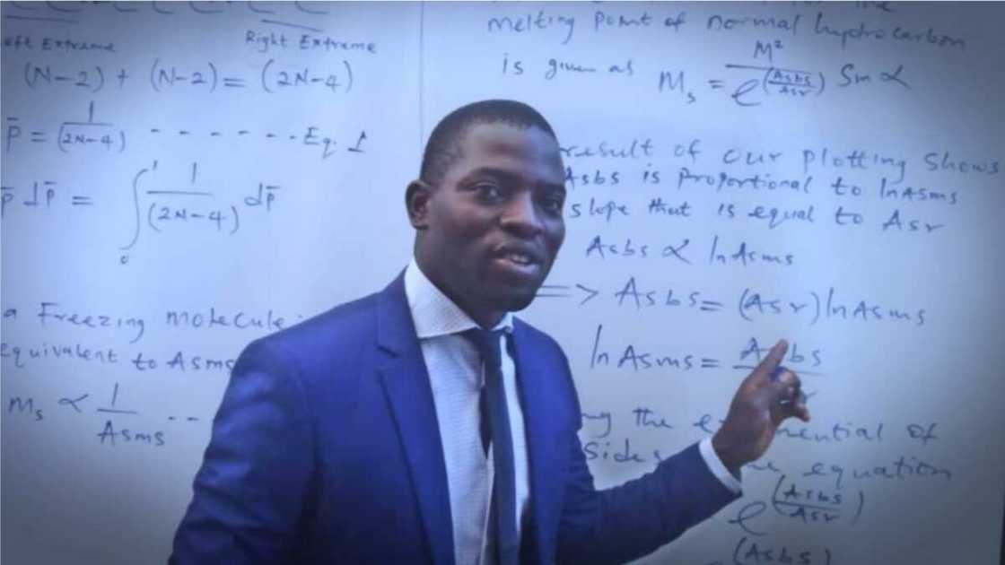 Emmanuel Terhemen Atume has contributed greatly to scientific knowledge in the field of Chemistry. Photo source: Silverbird Emmanuel Terhemen Atume has contributed greatly to scientific knowledge in the field of Chemistry. Photo source: Silverbird