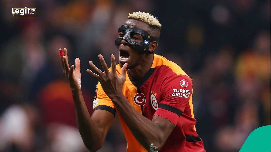 Victor Osimhen, Galatasaray, UEFA, Europe League, Dynamo Kyiv, Turkey, Football.