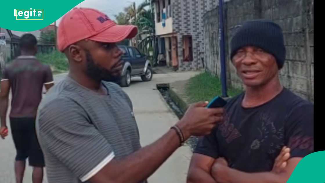 Nigerian man who used to have money goes broke. Nigerian man who used to have money goes broke.