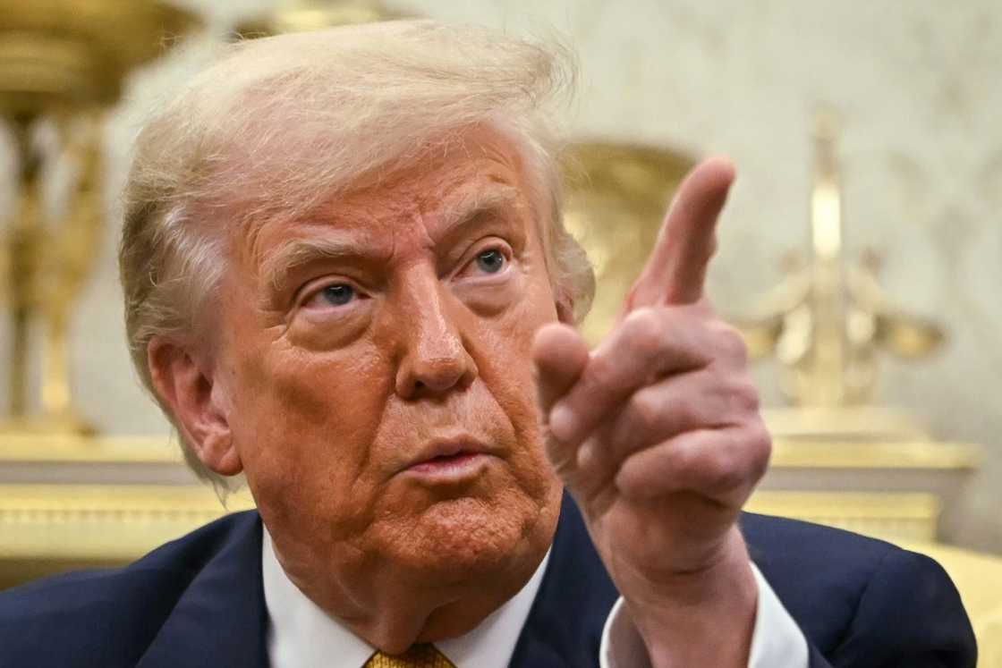 US President Donald Trump lashed out at Federal Reserve Chair Jerome Powell but said he was not likely to fire the central bank leader for now