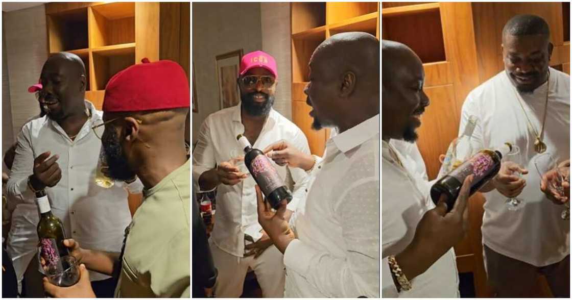 Billionaire Obi Cubana and friends Billionaire Obi Cubana and friends