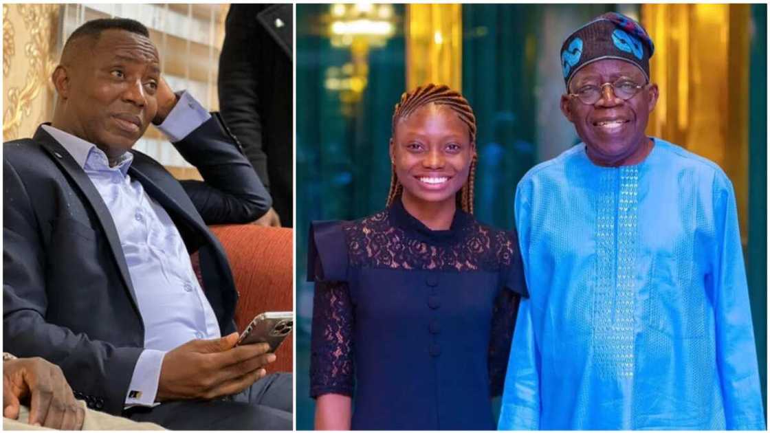 Omoyele Sowore/Orire Agbaje/President Bola Tinubu/Presidency Omoyele Sowore/Orire Agbaje/President Bola Tinubu/Presidency