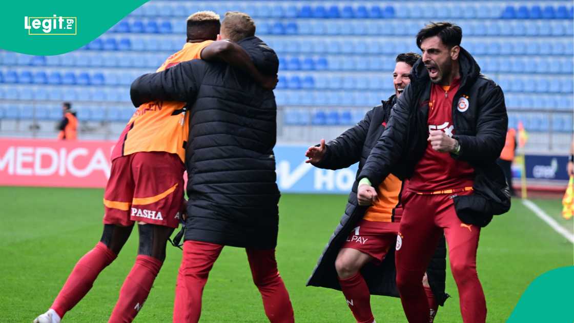 Victor Osimhen, Dries Mertens, Galatasaray, Kasimpasa, Istanbul, Turkiye. Victor Osimhen, Dries Mertens, Galatasaray, Kasimpasa, Istanbul, Turkiye.