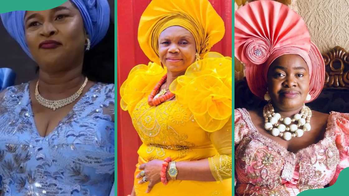 Ladies with different Igbo blouse styles for wedding guests. Ladies with different Igbo blouse styles for wedding guests.