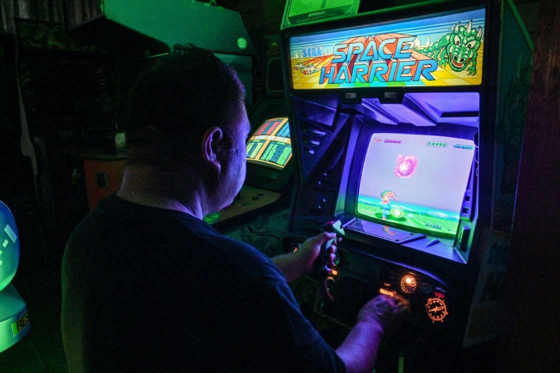 'Super collector' Proudro (his online persona) has stuffed an old building opposite his family home with several thousand vintage games and consoles as well as arcade machines 'Super collector' Proudro (his online persona) has stuffed an old building opposite his family home with several thousand vintage games and consoles as well as arcade machines