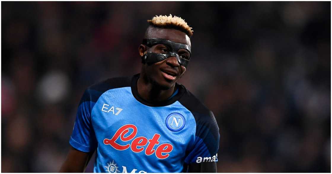 Victor Osimhen, Napoli, Empoli, Italian Serie A. Victor Osimhen, Napoli, Empoli, Italian Serie A.