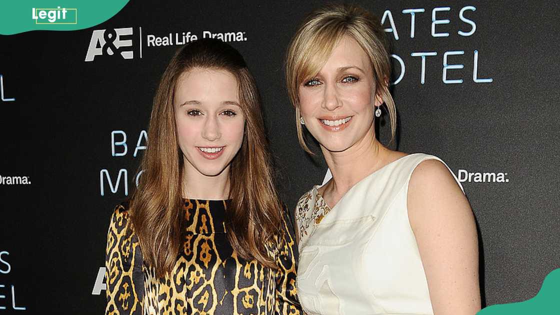 Actresses Taissa Farmiga and Vera Farmiga at Soho House in West Hollywood, California Actresses Taissa Farmiga and Vera Farmiga at Soho House in West Hollywood, California